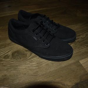 All black vans